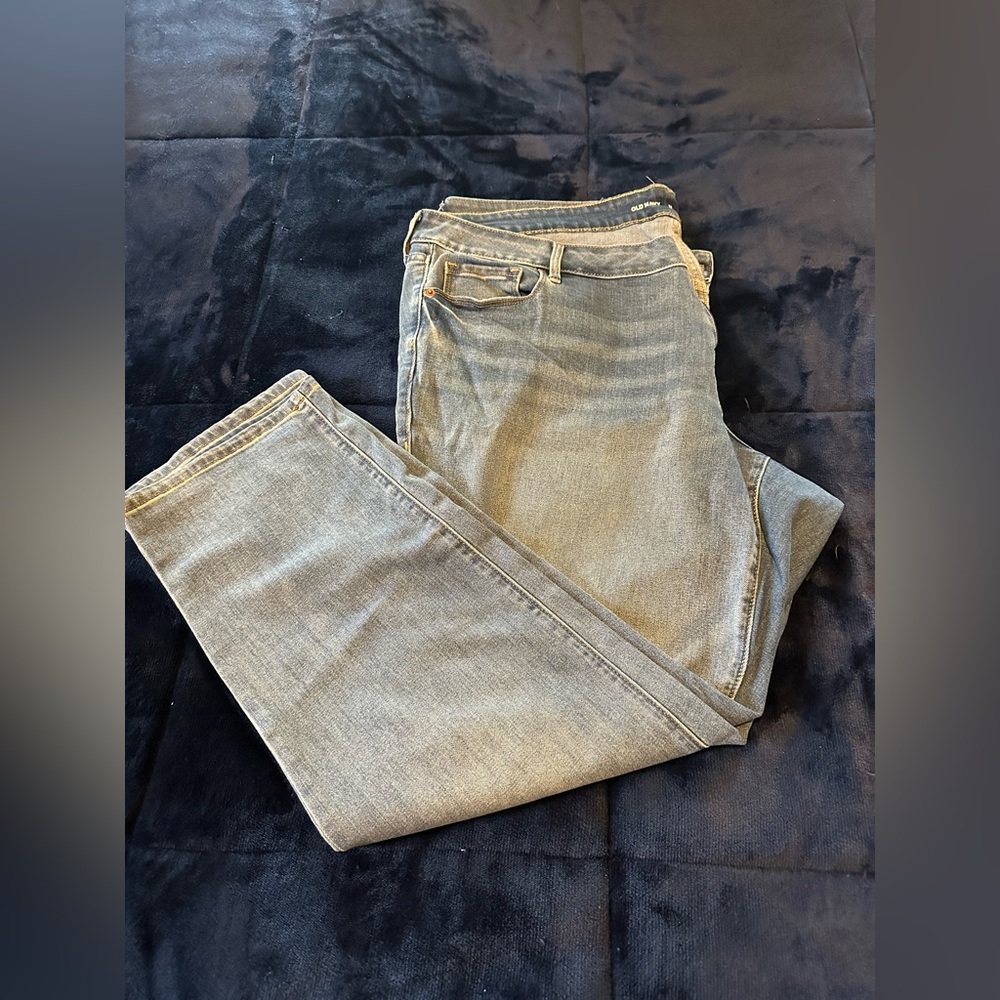 Old Navy power slim straight leg jeans